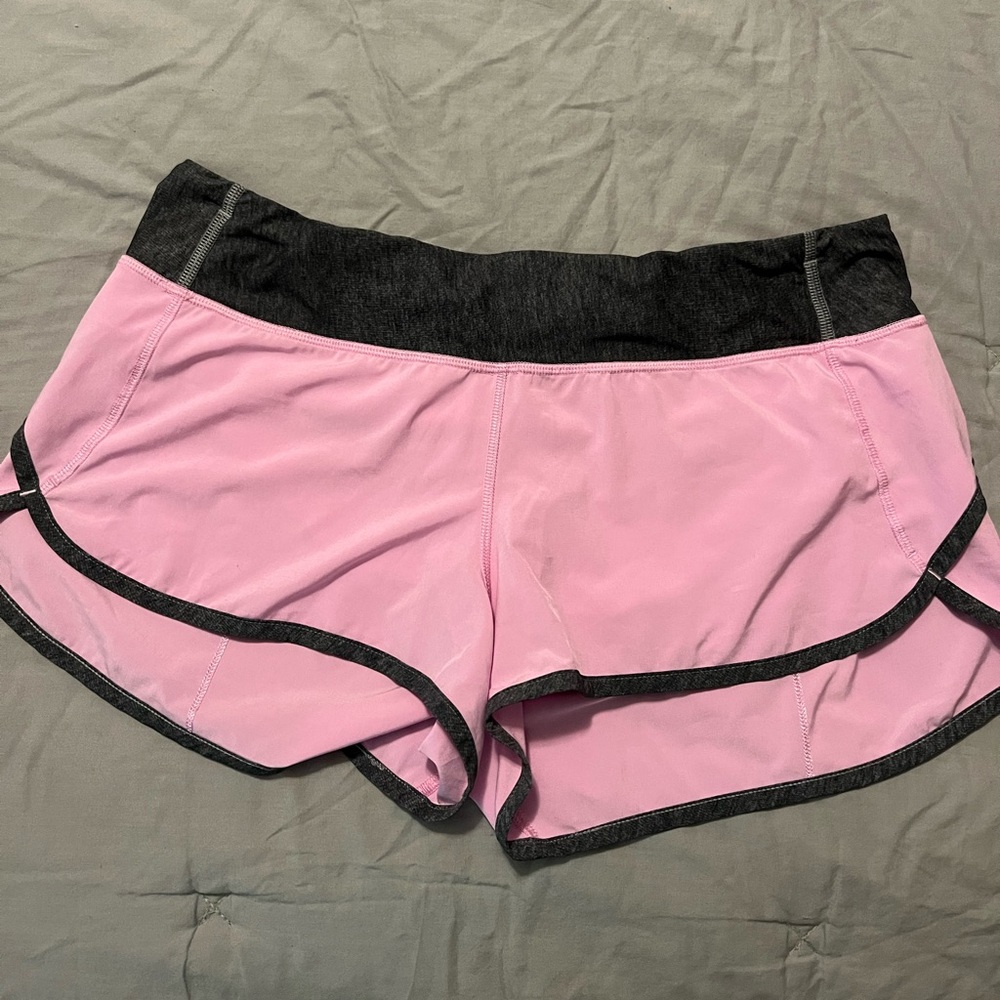 Lululemon Speed Short- Luxtreme Vintage Baby Pink- Size 10 - Picture 2 of 7